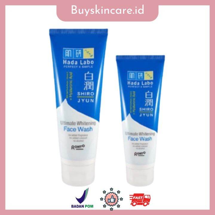 Hada Labo Shirojyun Ultimate Whitening Face Wash 50gr 100gr Lazada