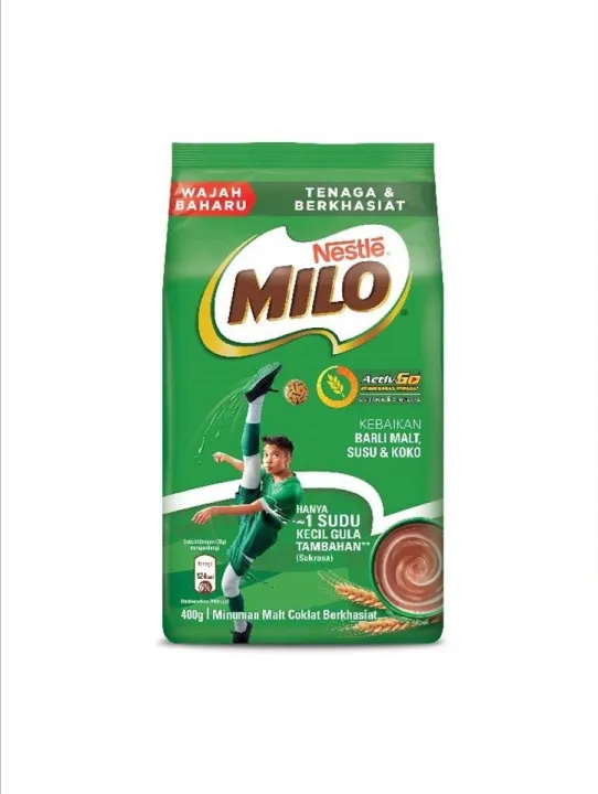 Nestle Milo Activ Go Chocolate Malt Powder 400g Lazada