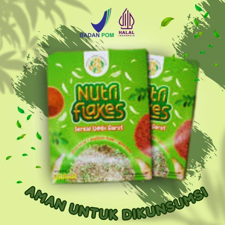 NUTRIFLAKES SEREAL SEHAT UMBI GARUT ORI 100 2 BOX Solusi Mengatasi