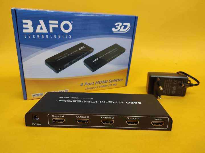 Hdmi Splitter Bafo Port Original Lazada Indonesia