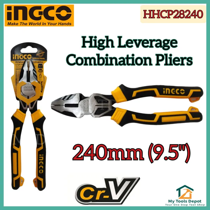 Ingco High Leverage Combination Pliers 9 5 HHCP28240 Lazada PH