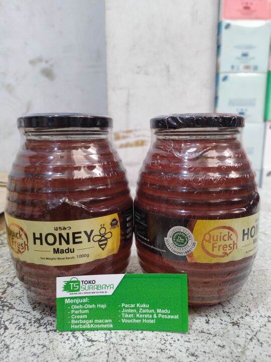 Madu Asli QUICK Fresh Honey JAR 1000 Gr 1 Kg Lazada Indonesia