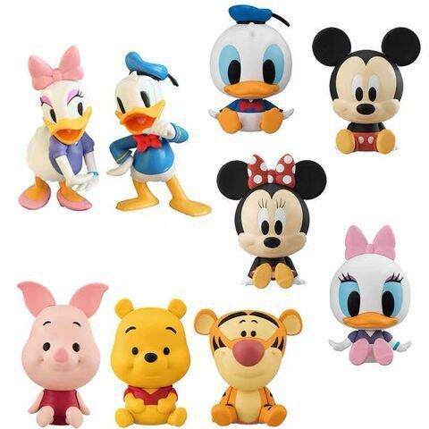 Mickey Minnie Happy Birthday Cake Topper Donald Duck Winnie The Pooh