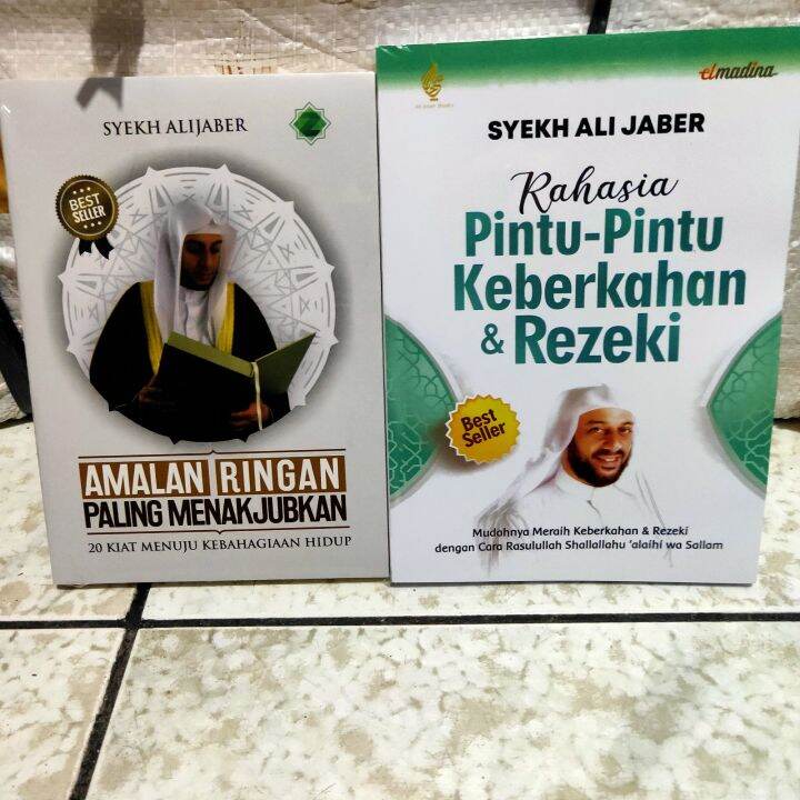 Paket 2 Buku Syekh Ali Jaber Amalan Ringan Yang Paling Menakjubkan