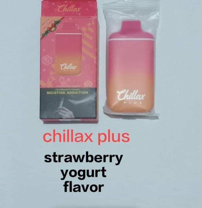 Chillax Plus Puffs Dispossable Pad Strawberry Yougurt Flavor