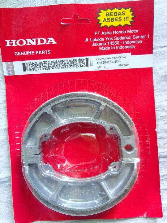 Genuine Brake Shoe Click Beat Carb Fi V V Pcx Genio