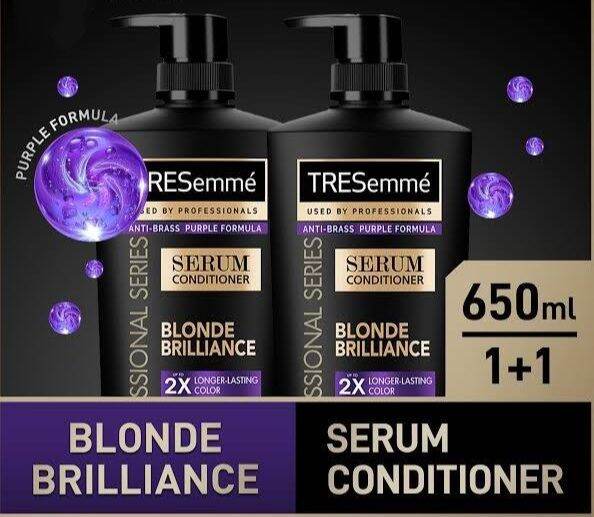 Bundle Of Tresemme Blonde Brilliance Serum Conditioner Ml