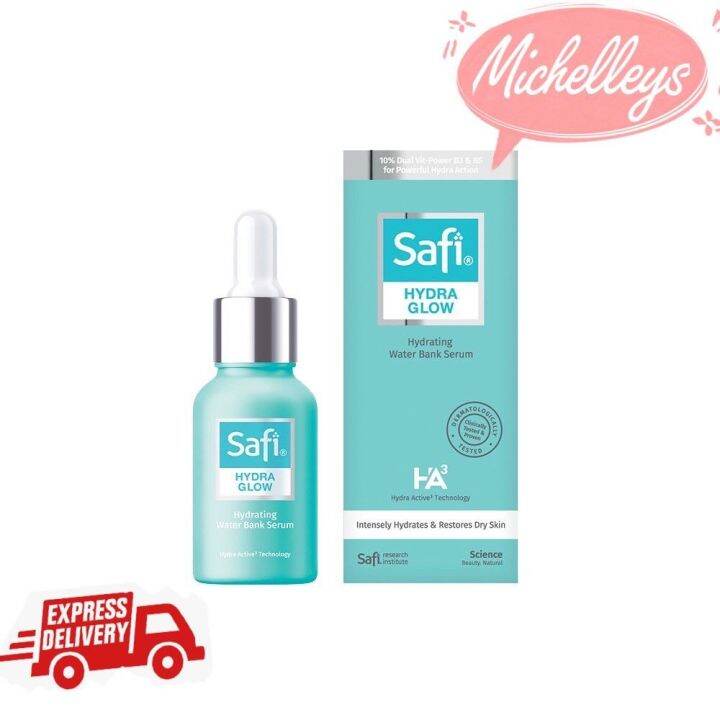 SAFI Hydra Glow Hydrating Water Bank Serum 30ML Lazada