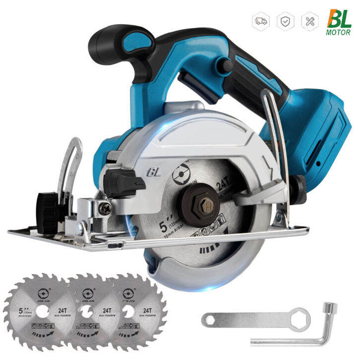 Free Gift Yofidra For Makita 5 Inch Brushless Electric Circular Saw