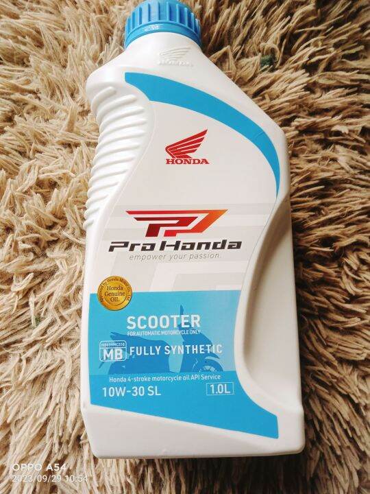 Honda Scooter Oil W Jaso Mb Fully Synthetic Genuine Oil Pro Honda