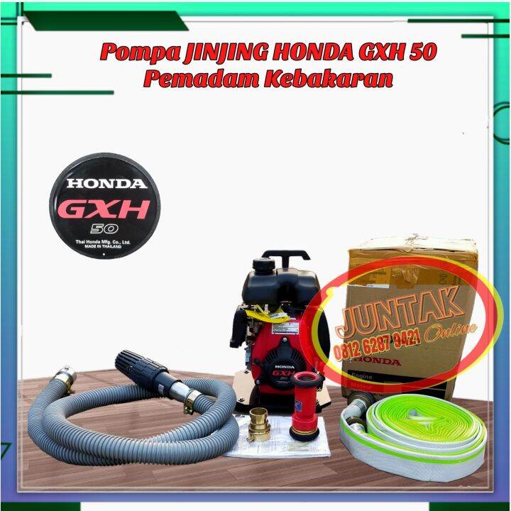 Pompa Pemadam Jinjing GXH 50 HONDA Komplit Pemadam Kebakaran Lazada