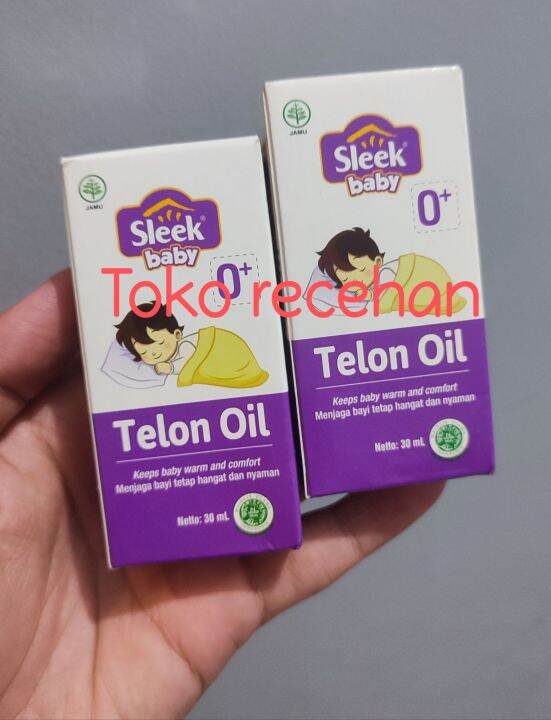 Original Minyak Telon Oil Sleek Baby 30ml Exp Okt 2024 Minyak Telon