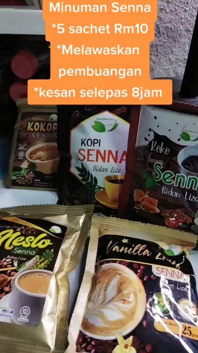 Kopi Senna Koko Senna Teh Senna Vanilalatte Senna Kopi Montoqz