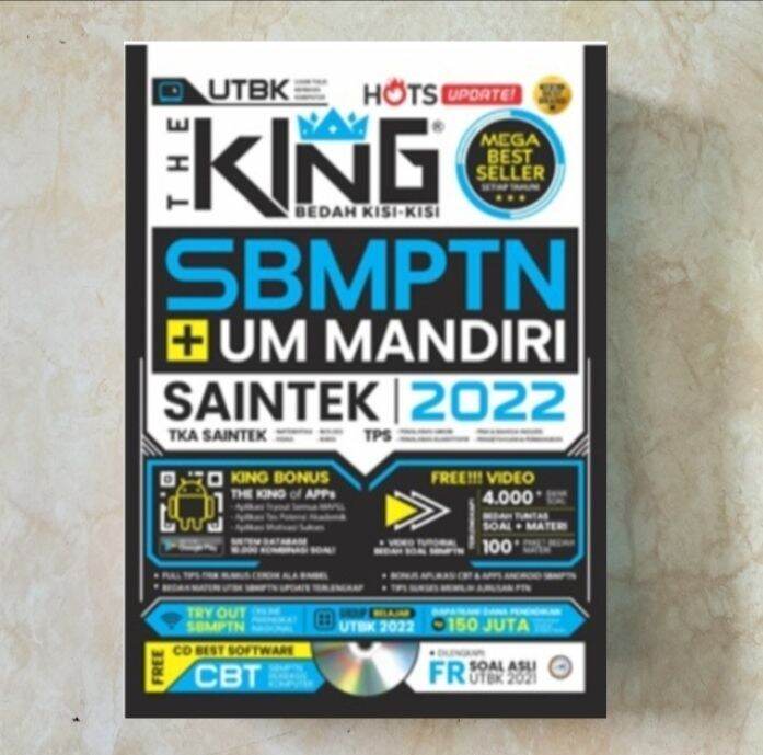 Buku The King Bedah Kisi Kisi Sbmptn Um Mandiri Saintek Cd