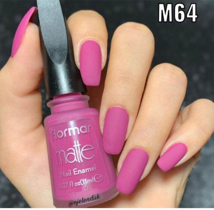 FLORMAR Matte Nail Enamel M64 Kutek Halal Turki Lazada Indonesia