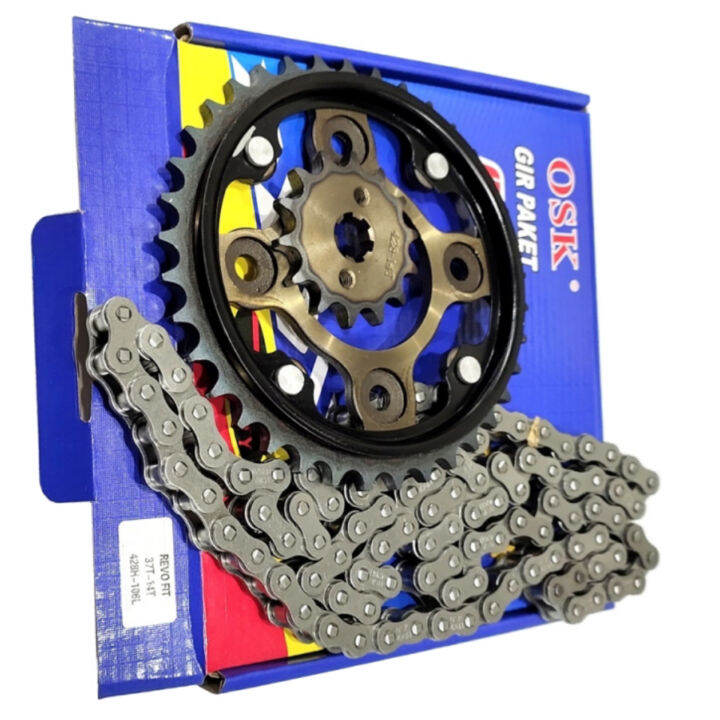 Paket Gigi Tarik Revo Absolute Gear Set Absolute Revo Chain Kit Revo