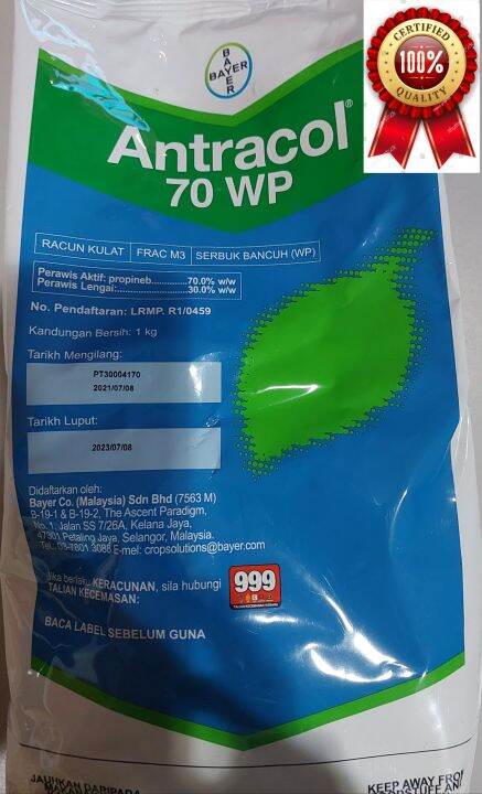 Antracol Wp Kg Bayer Racun Kulat Lazada