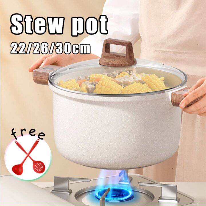 Cm White Maifan Stone Stew Soup Pots Warmer Pot For Cooking