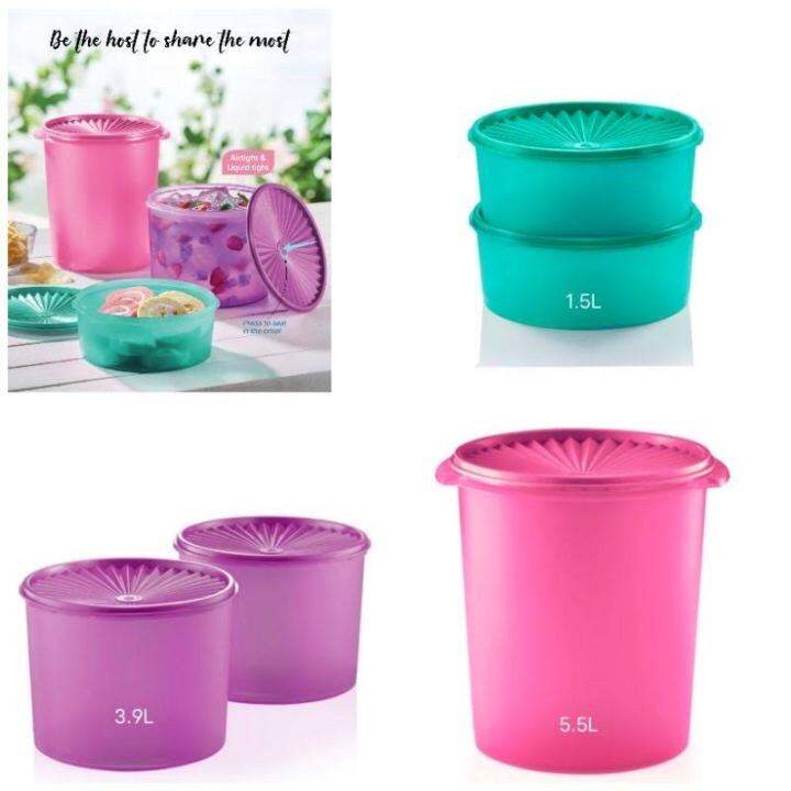 Tupperware Deco Canister Lazada