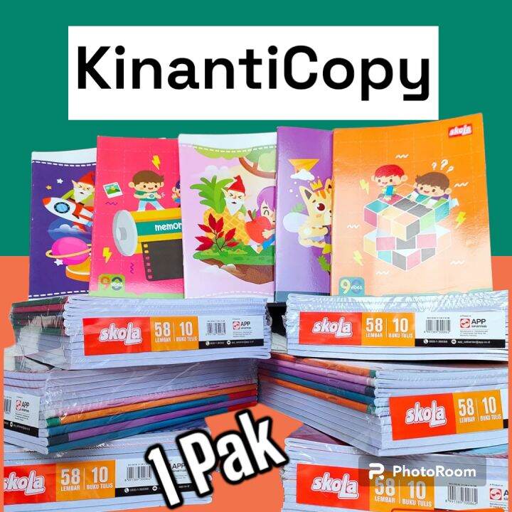 Buku Sidu Skola 58 Lembar Isi 10 Buku Lazada Indonesia