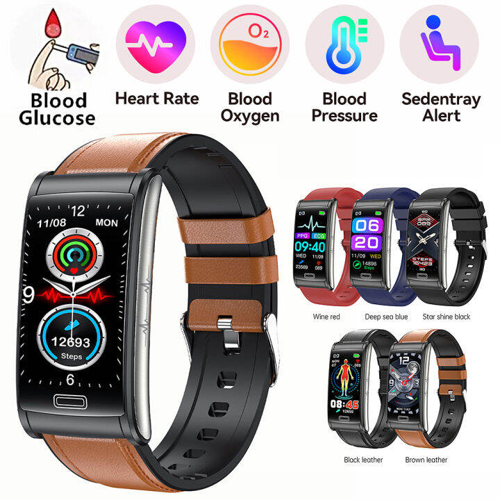 E Smart Watch Blood Glucose Blood Oxygen Bluetooth Call Smartwatch