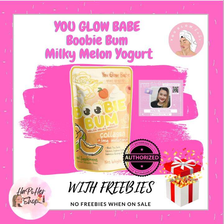 YOU GLOW BABE BOOBIE BUM MELON MILKY YOGURT Drink Lazada PH