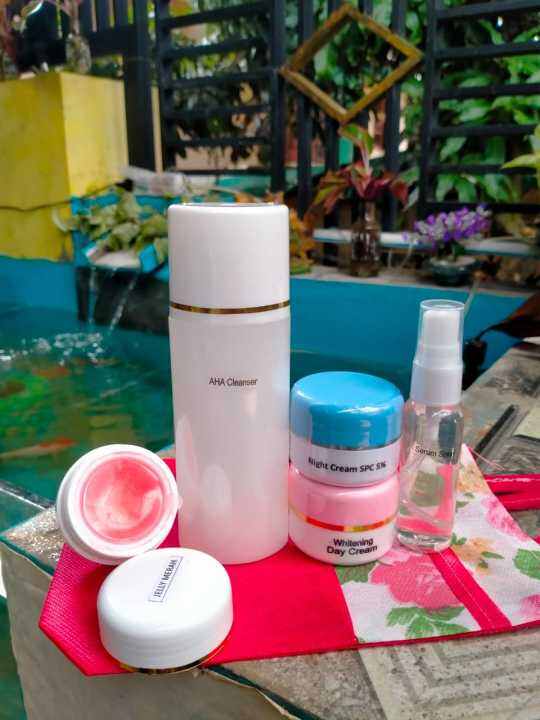 PAKET FARMA WDC SPC 5 SERUM SPRAY RED JELLY GLOWING ORIGINAL Lazada