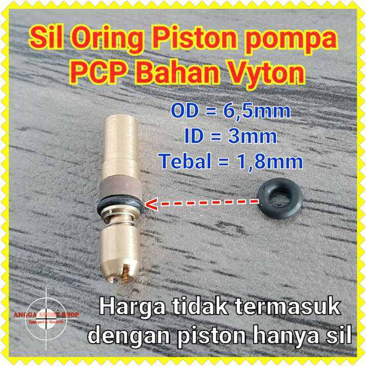 Sil Piston Pompa Pcp Bahan Vyton Oring Piston Pompa Pcp Bahan Vyton