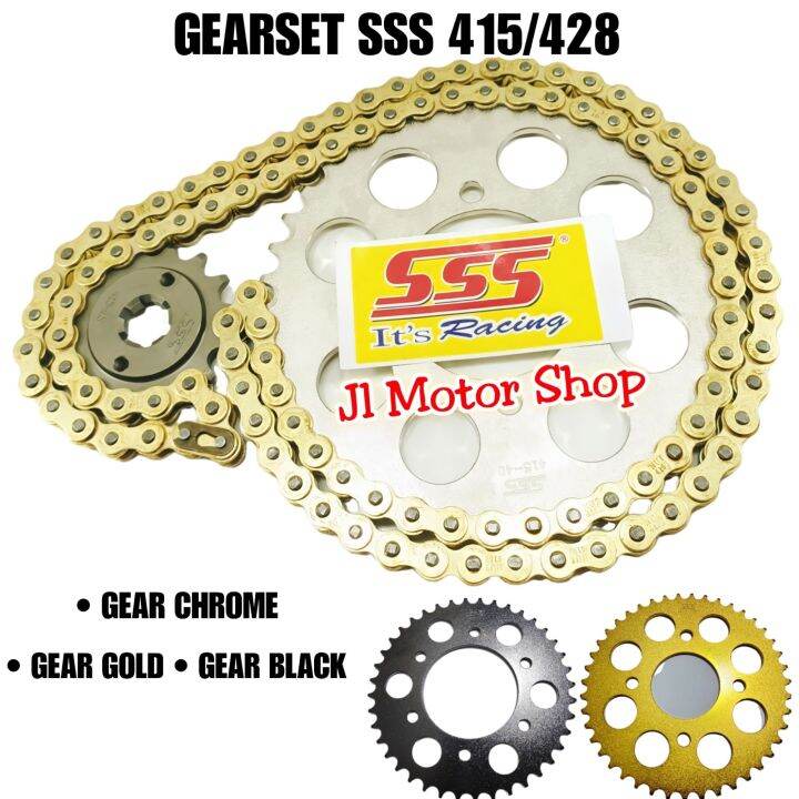 Gear Gir Set Gearset Girset Sss Tipis Suzuki Smash Shogun