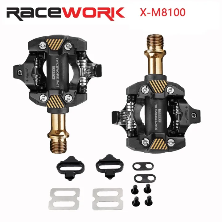 Racework Mtb Cleats Pedal X M Clipless Pedals Self Locking Pedal