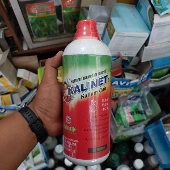 KALINET 1 LITER KALIUM CAIR SUPLEMEN TANAMAN FASE GENERATIF Lazada