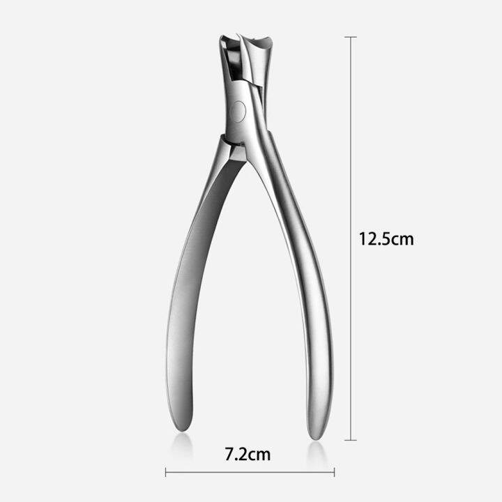 Ultra Wide Jaw Opening Nail Clippers Stainless Steel Nail Cutter For