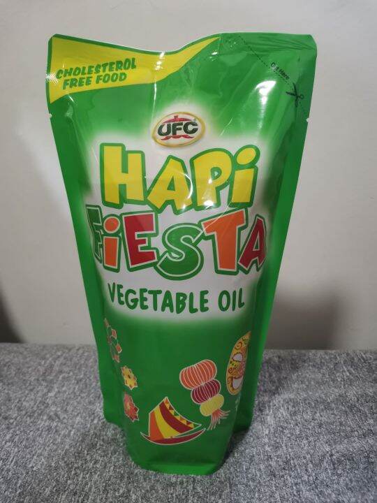 UFC Hapi Fiesta Vegetable Oil 1L Lazada PH