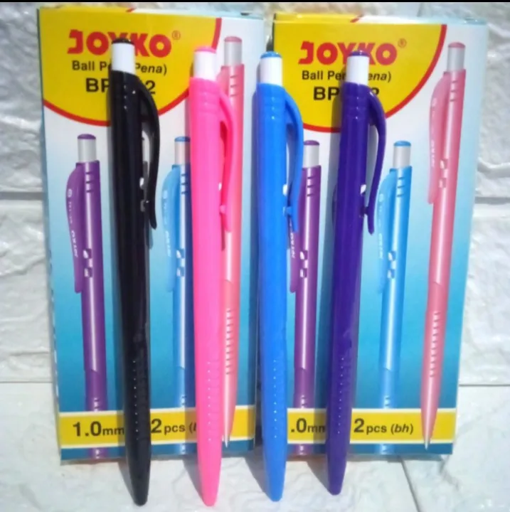 Pulpen Joyko Bp Mm Tinta Hitam Pcs Lazada Indonesia