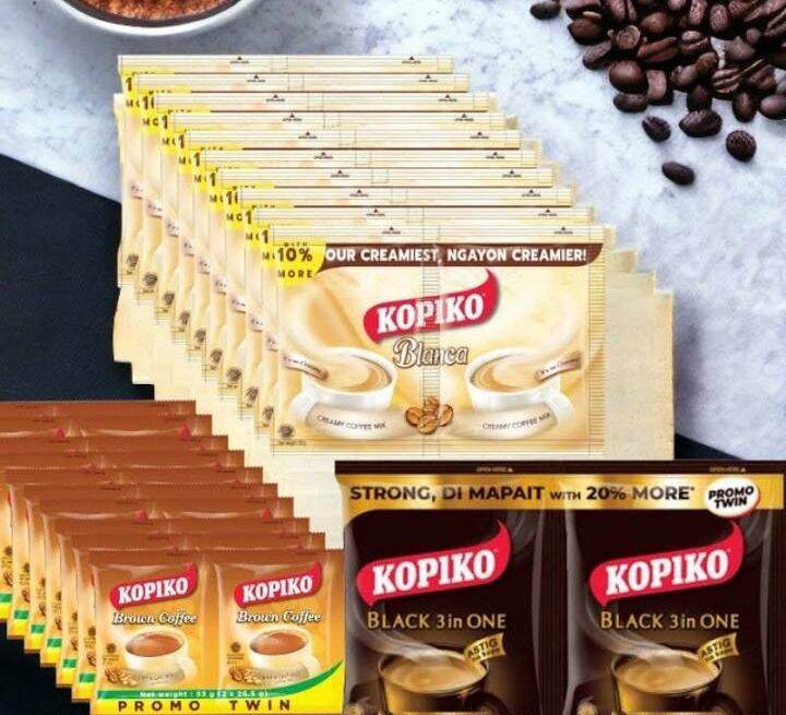 Kopiko In Blanca Black And Brown Twin Pack Pcs Lazada Ph