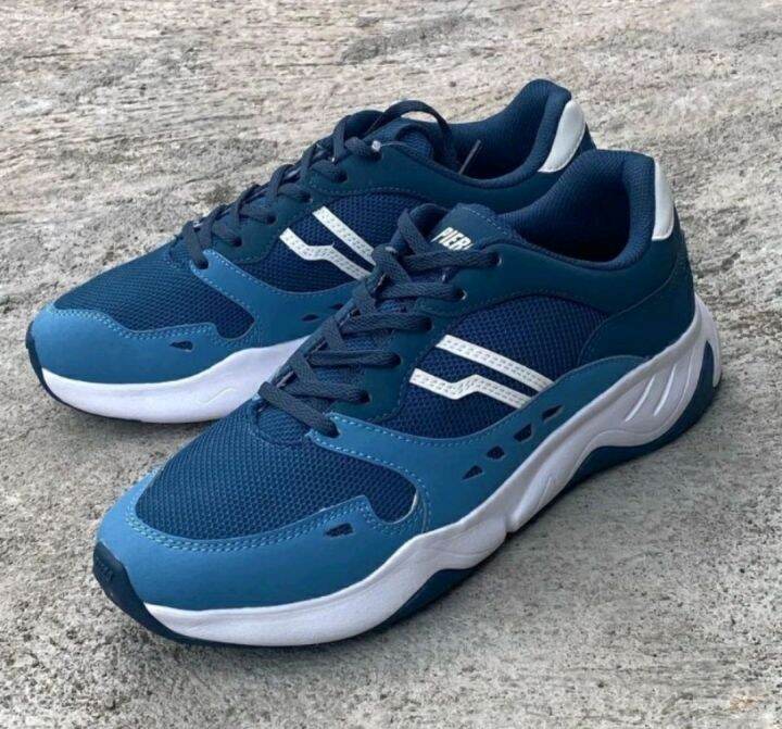 Sepatu Sneakers Piero Ergo Street Navy White Original Lazada Indonesia