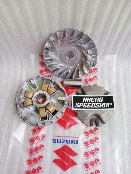 Rumah Roller Assy Kipas Suzuki Spin Skydrive Skywave Asli Ori Lazada