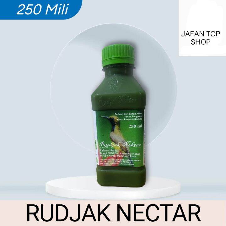 Rudjak Nectar Ml Rujak Nektar Vitamin Pakan Harian Burung Kolibri