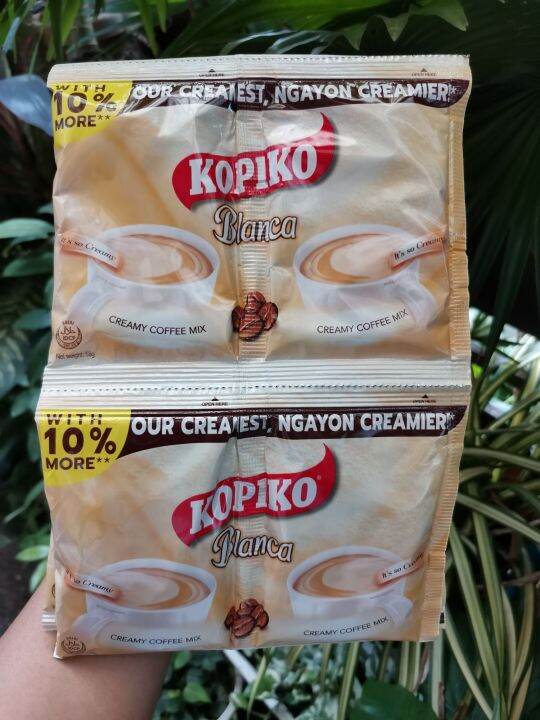 Pcs Sachets Kopiko Blanca Twin Pack Lazada Ph