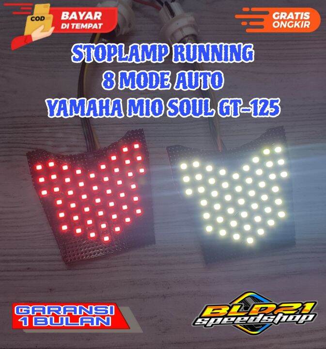 Stoplamp Running Yamaha Mio Soul GT 125 8 Mode Otomatis Lazada Indonesia