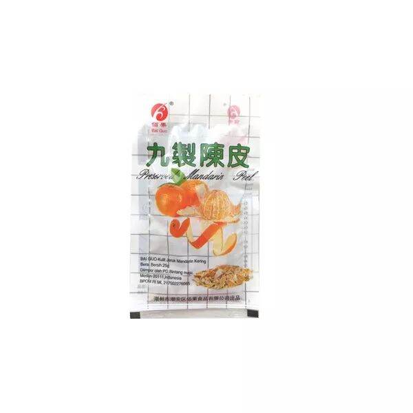 Bai Guo Manisan Kulit Jeruk Mandarin Kering Lazada Indonesia