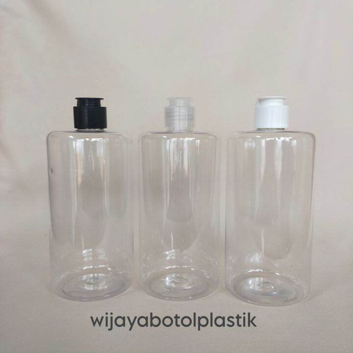 Botol Fliptop 500 Ml RF Tebal Botol Plastik 500 Ml Fliptop Model Jamur