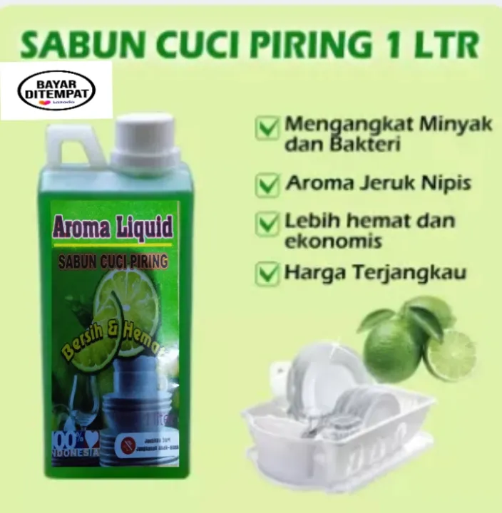 Sabun Cuci Piring Aroma Jeruk Nipis Liter Lazada Indonesia