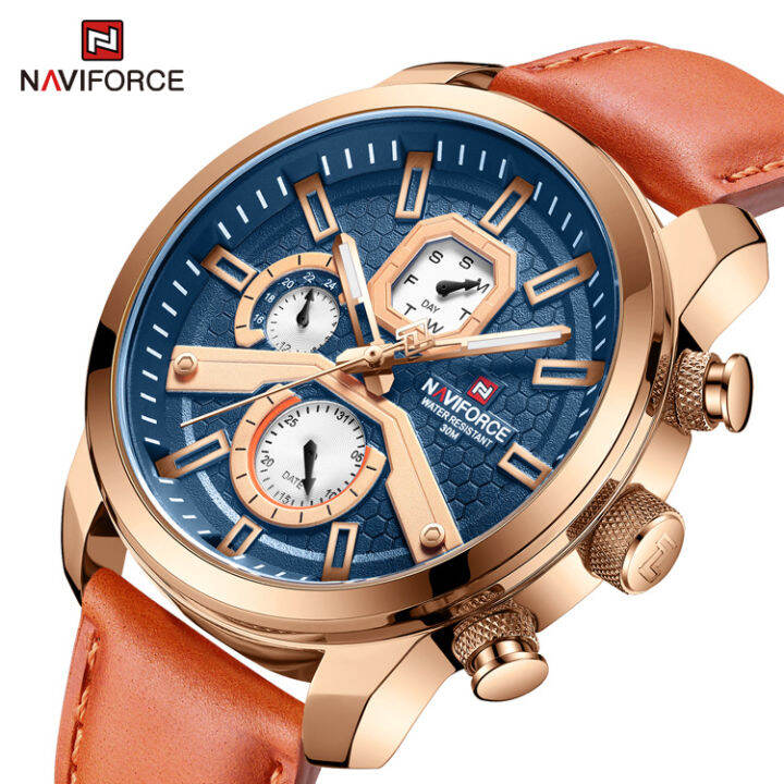 Naviforce Men S Watch Nf L Sport Waterproof