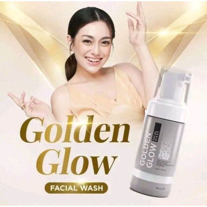 Golden Glow Facial Wash Ms Glow Original Lazada Indonesia