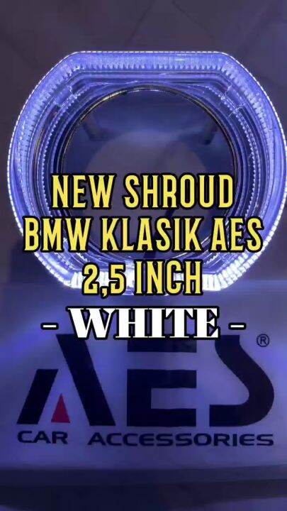 Shroud Projector Biled Bmw Full Sport Angel Eye Crystal Projie Hid