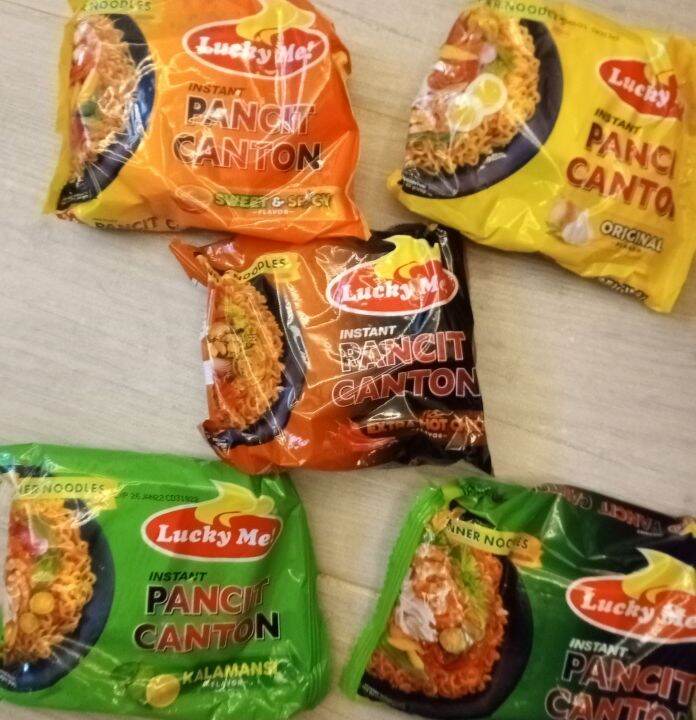 Lucky Me Pancit Canton Original Spicy Calamansi Chilimansi Flavor