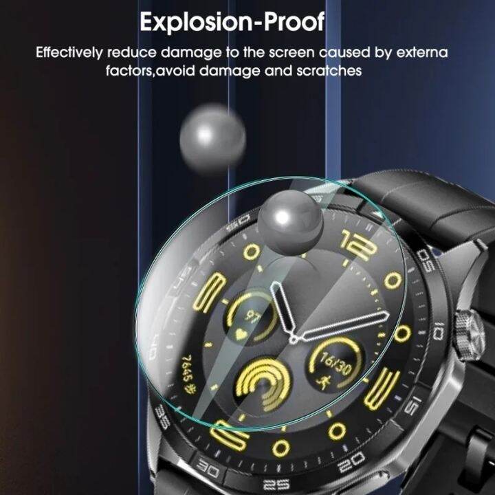 Pcs For Huawei Watch Gt Pro Mm Mm Hd Clear Tempered Glass H