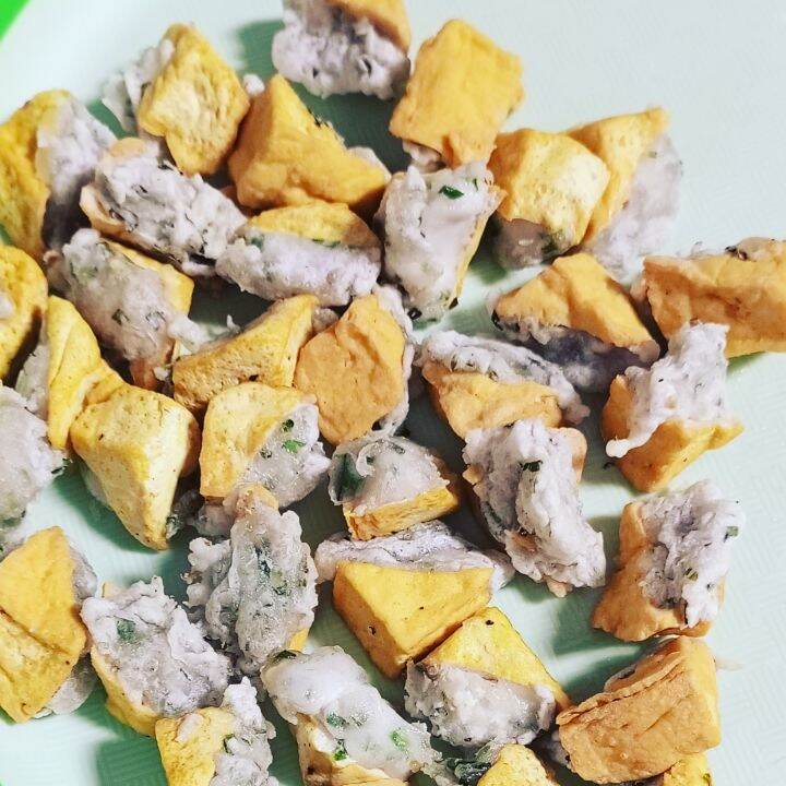 Tahu Pletok Tahu Aci Khas Tegal 6 Pcs Tahu Frozen Baso Dower Lazada