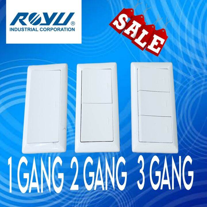 Royu Super Wide Series Switches Gang Switches Gang Switches And